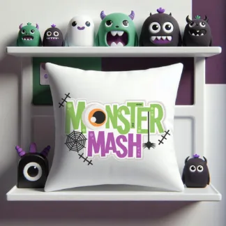 Monster Mash Mini Pillow – Creepy, Quirky, and Full of Character