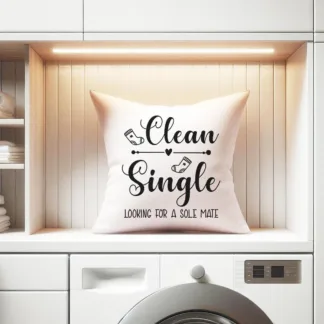 Custom Color Laundry Mini Pillow: Laundry Room Decorations