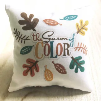 Season of Color: Autumn Dollhouse Pillow